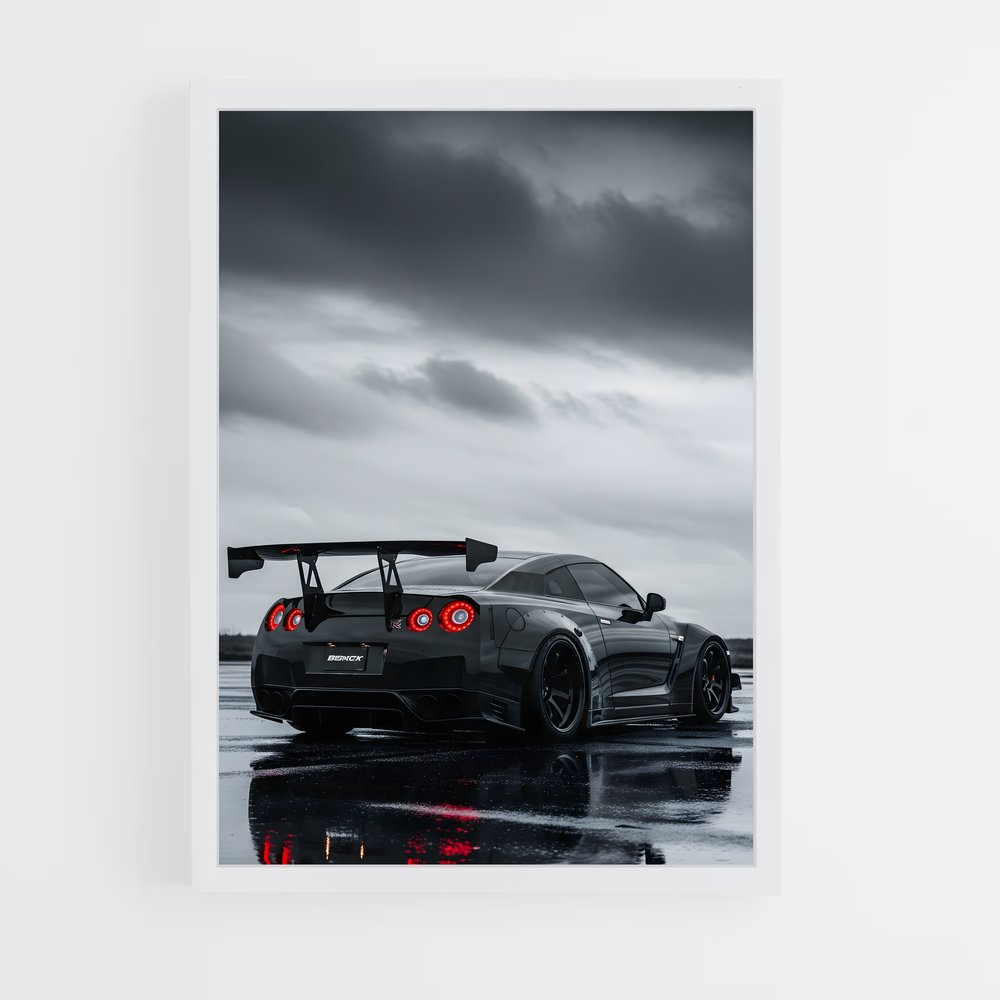 Poster exceptionnel Nismo Gt-r – affiche Nissan (vue 3)